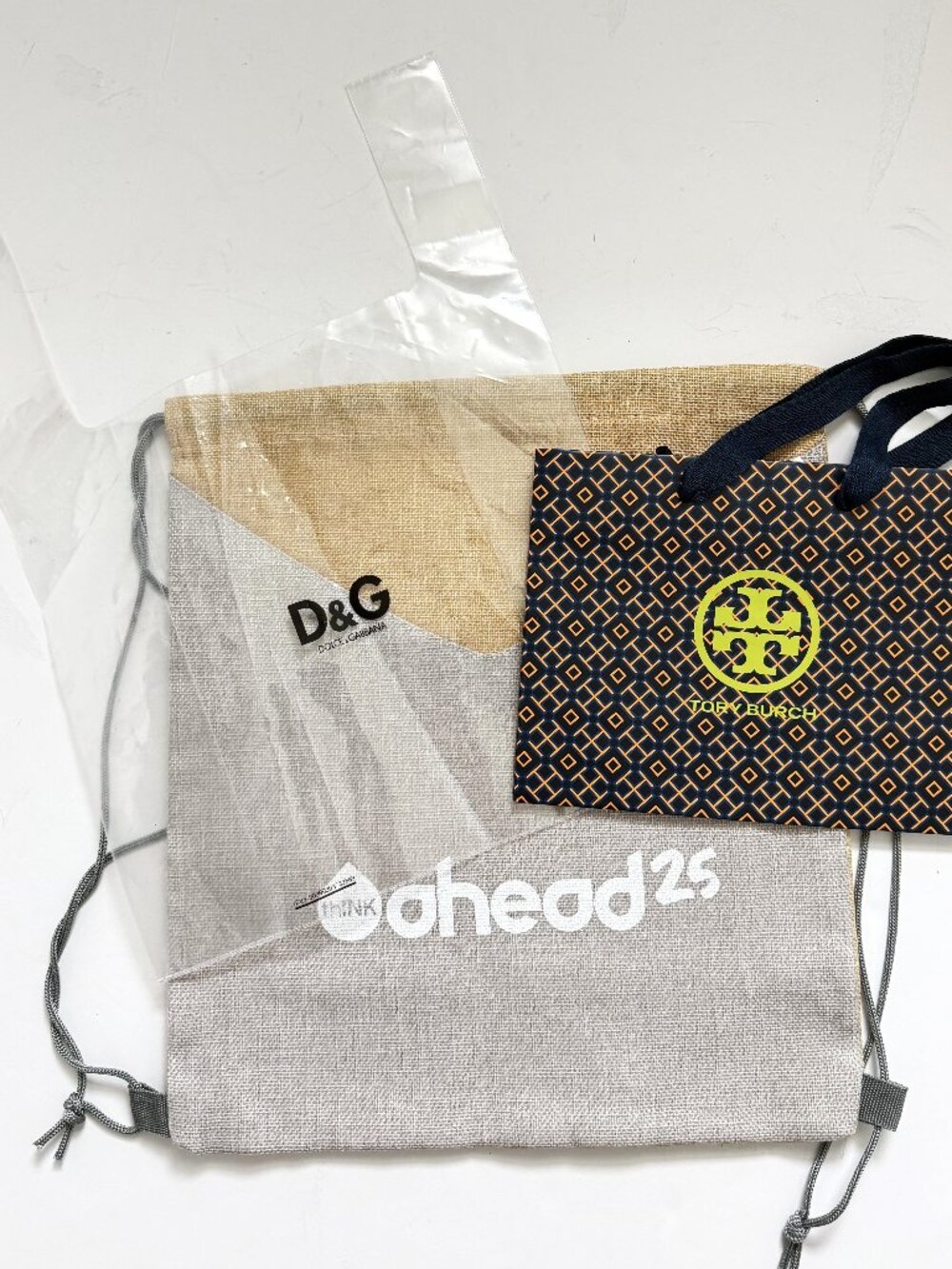 D&G Plastic TORY BURCH paper bags Gift shopping handbag